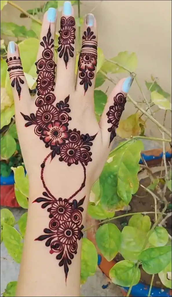 full hand mehndi design 125