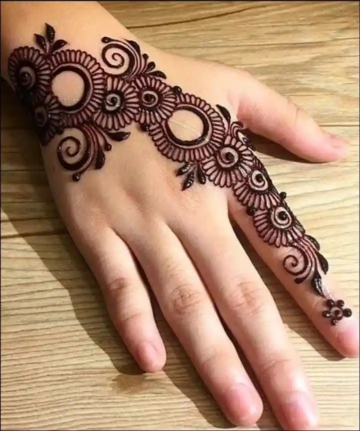 full hand mehndi design 80