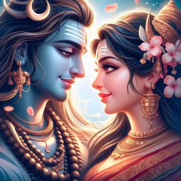 shiv parvati love images dp 18 1