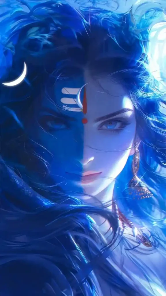 shiv parvati love images dp 9